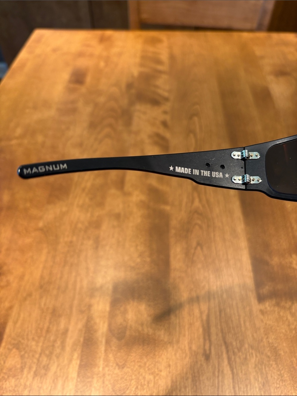GATORZ Magnum Eyewear Black Sunglasses with Brown Lenses - Picture 5 of 6